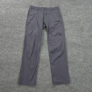 Rhone Pants Mens 31x30 Gray Commuter Performance Chino Travel Tech Casual Golf